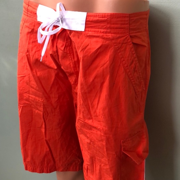 Burberry London Men's Orange Swim Trunks - Size L - COA - Picture 4 of 15